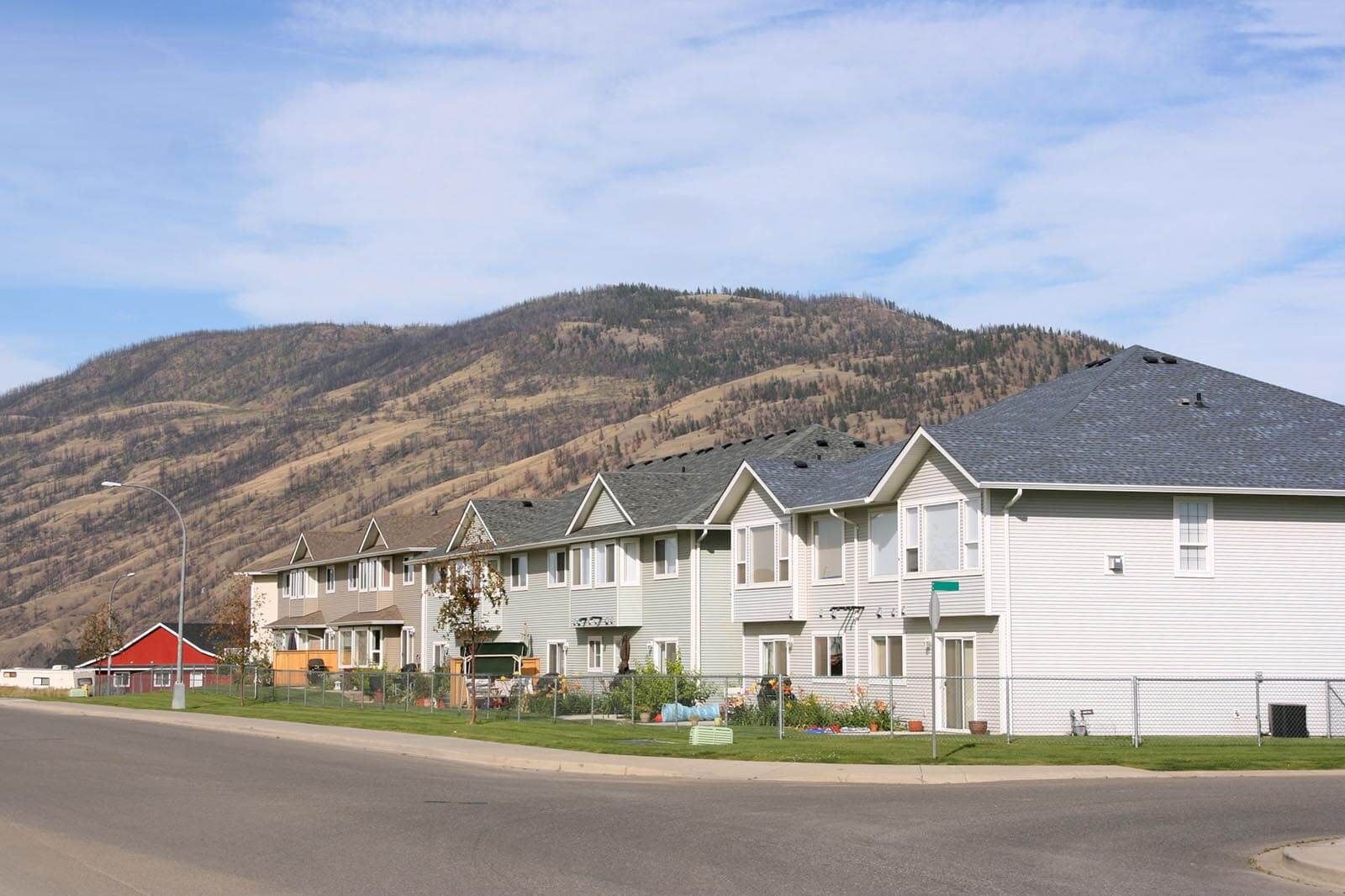 Suburban area in kamloops